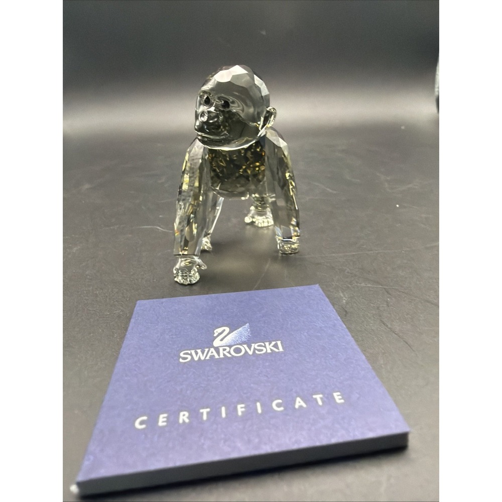 Swarovski Crystal Gorilla Cub Figurine 955440